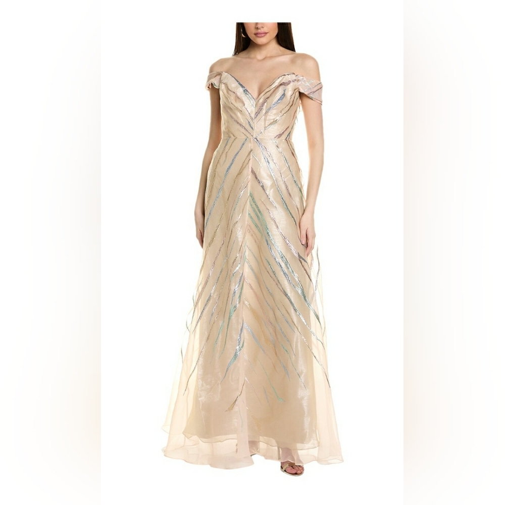 Rene Ruiz Off-The-Shoulder-Gown size 4